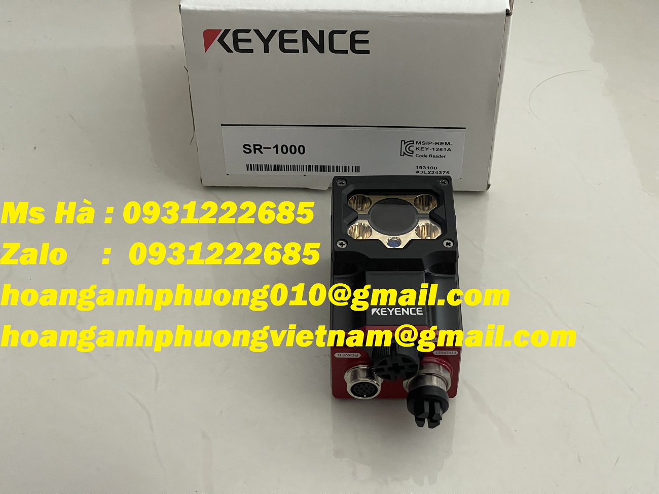 SR-1000 | Bộ đọc mã vạch chính xác cao dòng Keyence